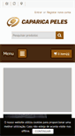 Mobile Screenshot of caparicapeles.pt